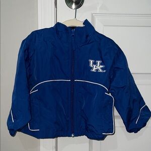 University of Kentucky Wildcats Team Starter Blue Kids Windbreaker Jacket